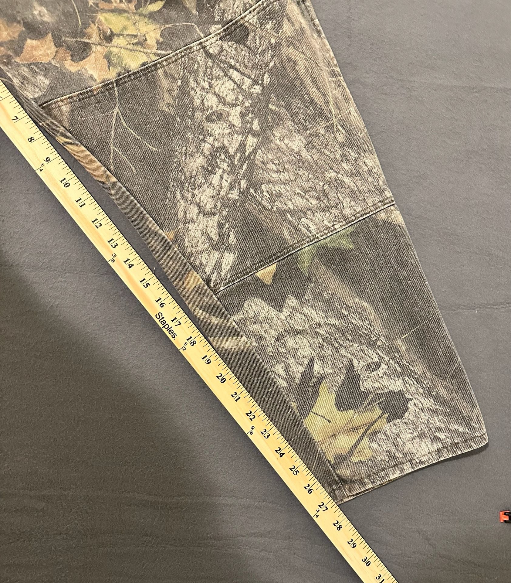 Wrangler Realtree Camo Double Knee Pants 42x30 10