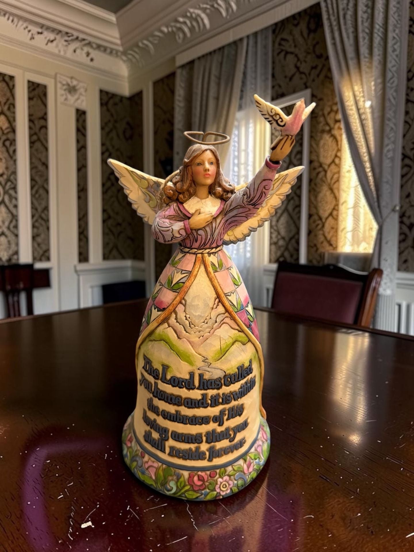 Jim Shore Heartwood Creek Proclaimer Of Heaven'S Glory Angel Figurine 1