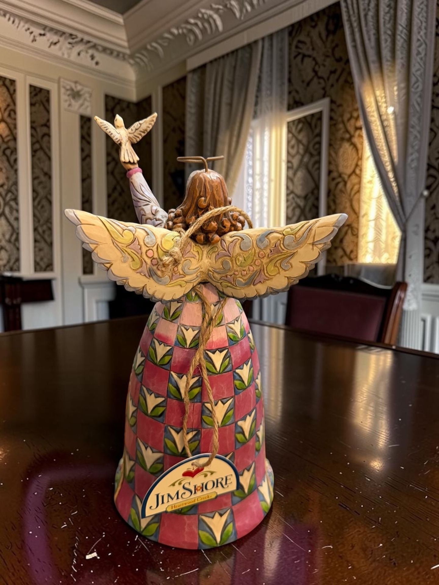 Jim Shore Heartwood Creek Proclaimer Of Heaven'S Glory Angel Figurine 4