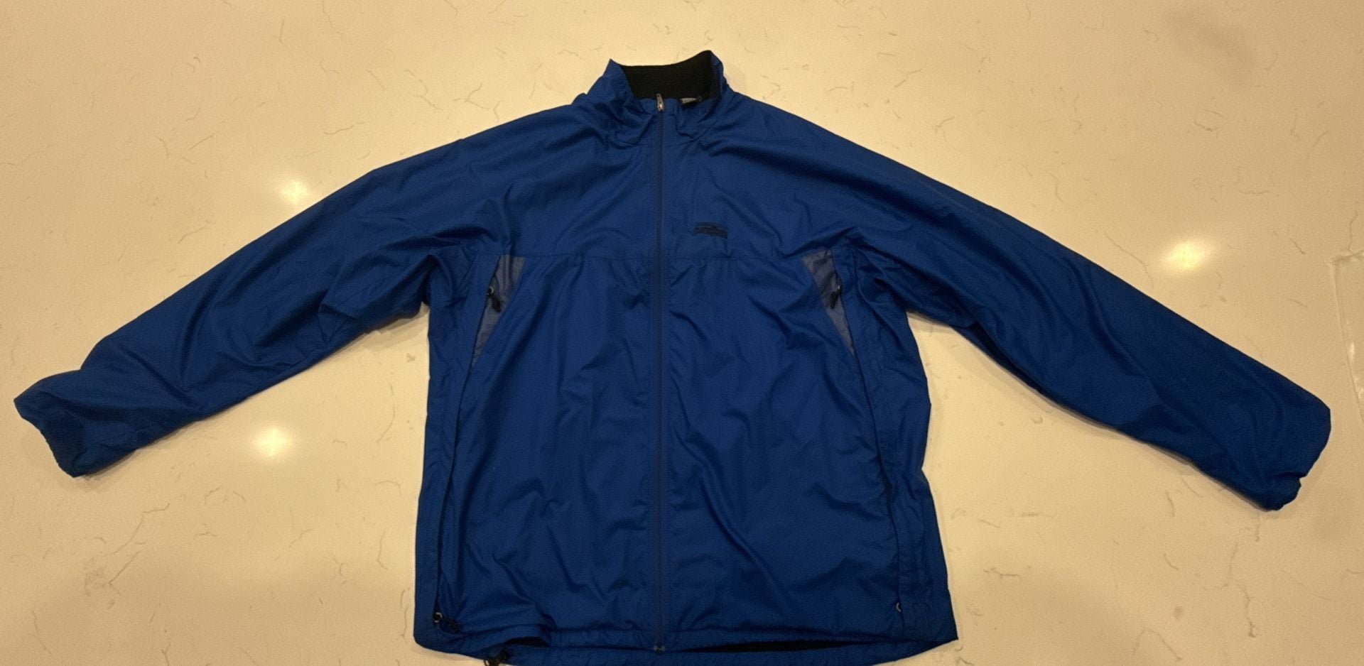 Patagonia Windbreaker Jacket Size XL Blue Lightweight Zip Up 2
