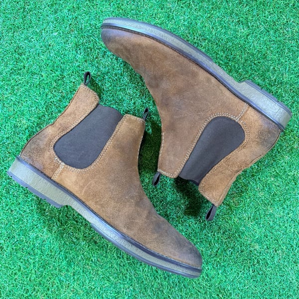 Clarks Men's Suede Chelsea Boots Size 10 Brown