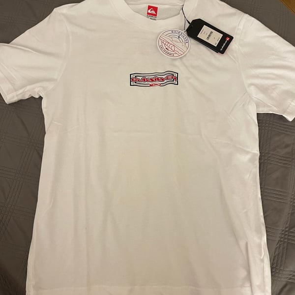 Quiksilver California Graphic T-Shirt White M