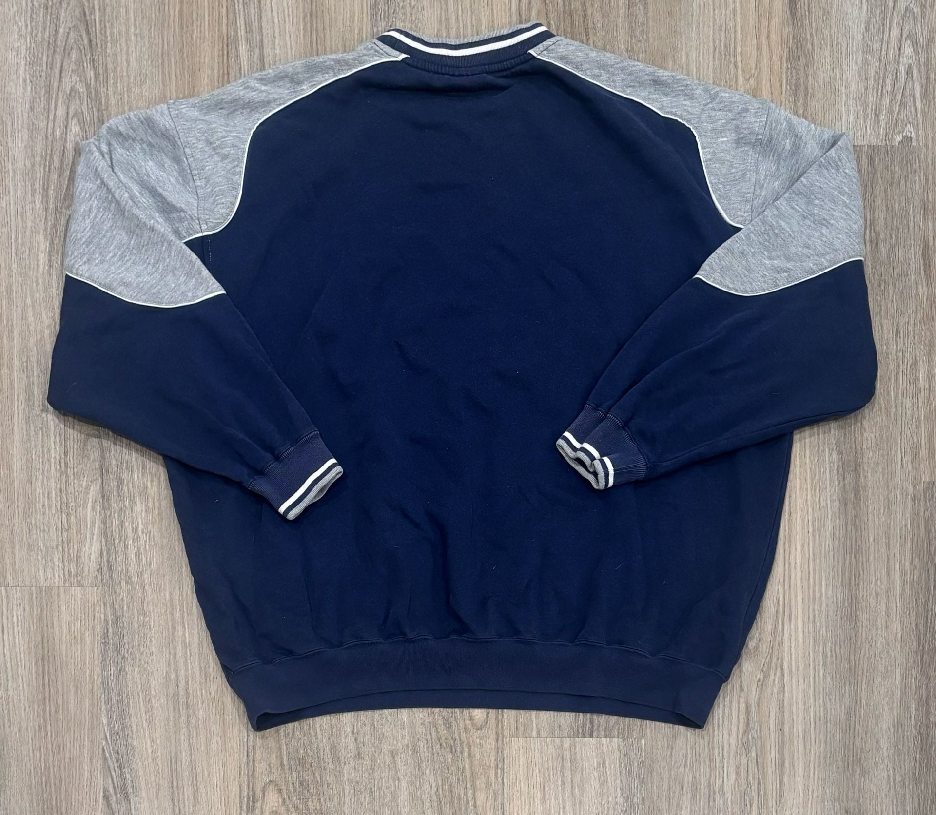 Vintage NFL New England Patriots Sweatshirt Crewneck Mens XXL Navy Blue Y2K 4