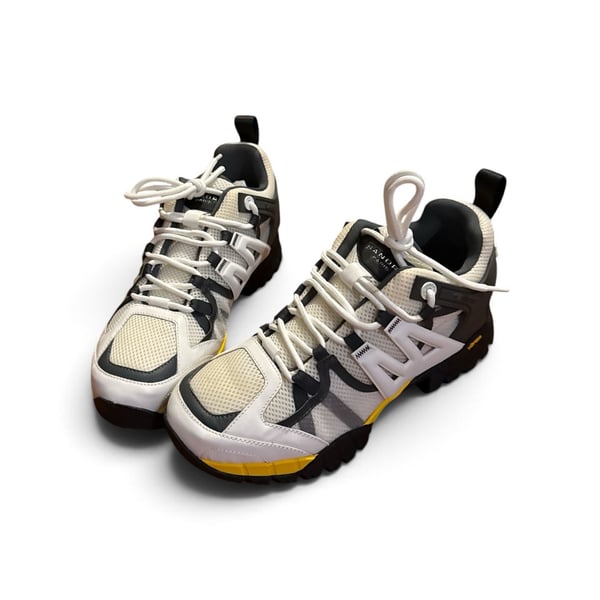 Sandro H14 Space White Yellow Hiking Sneaker Shoes