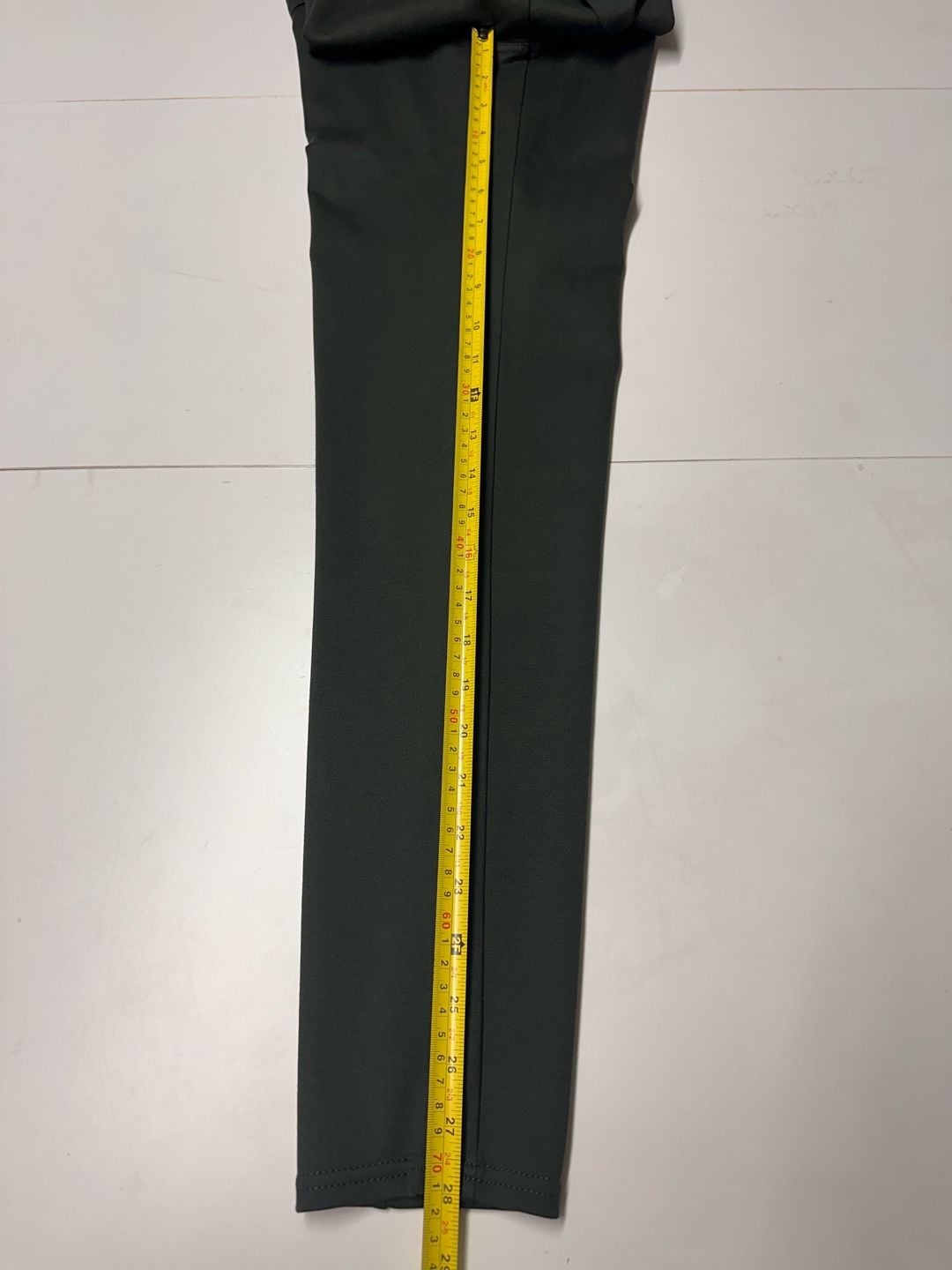 Seven7 Pull On Ponte Legging Size L Green Skinny Leg 10