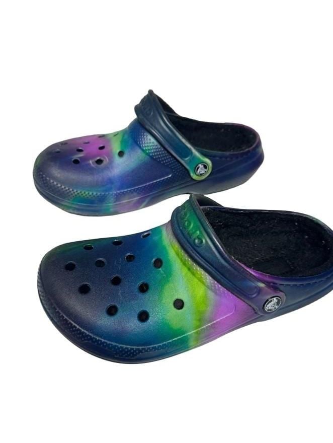 Crocs Classic Clog Size 7 Multicolor Tie-Dye 3