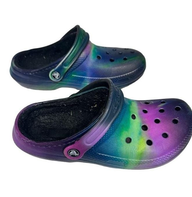Crocs Classic Clog Size 7 Multicolor Tie-Dye 4