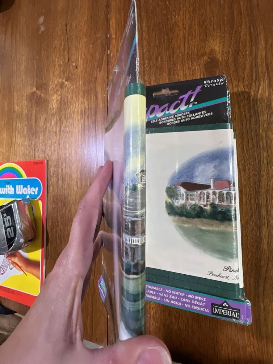 Lot of 5 Imperial Impact Self Adhesive Wallpaper Border Golf Courses 7