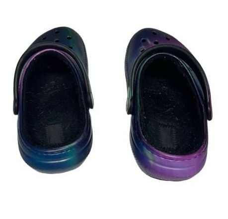 Crocs Classic Clog Size 7 Multicolor Tie-Dye 5