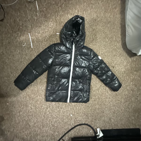 Michael Kors Kids Black Puffer Jacket Size 14/16