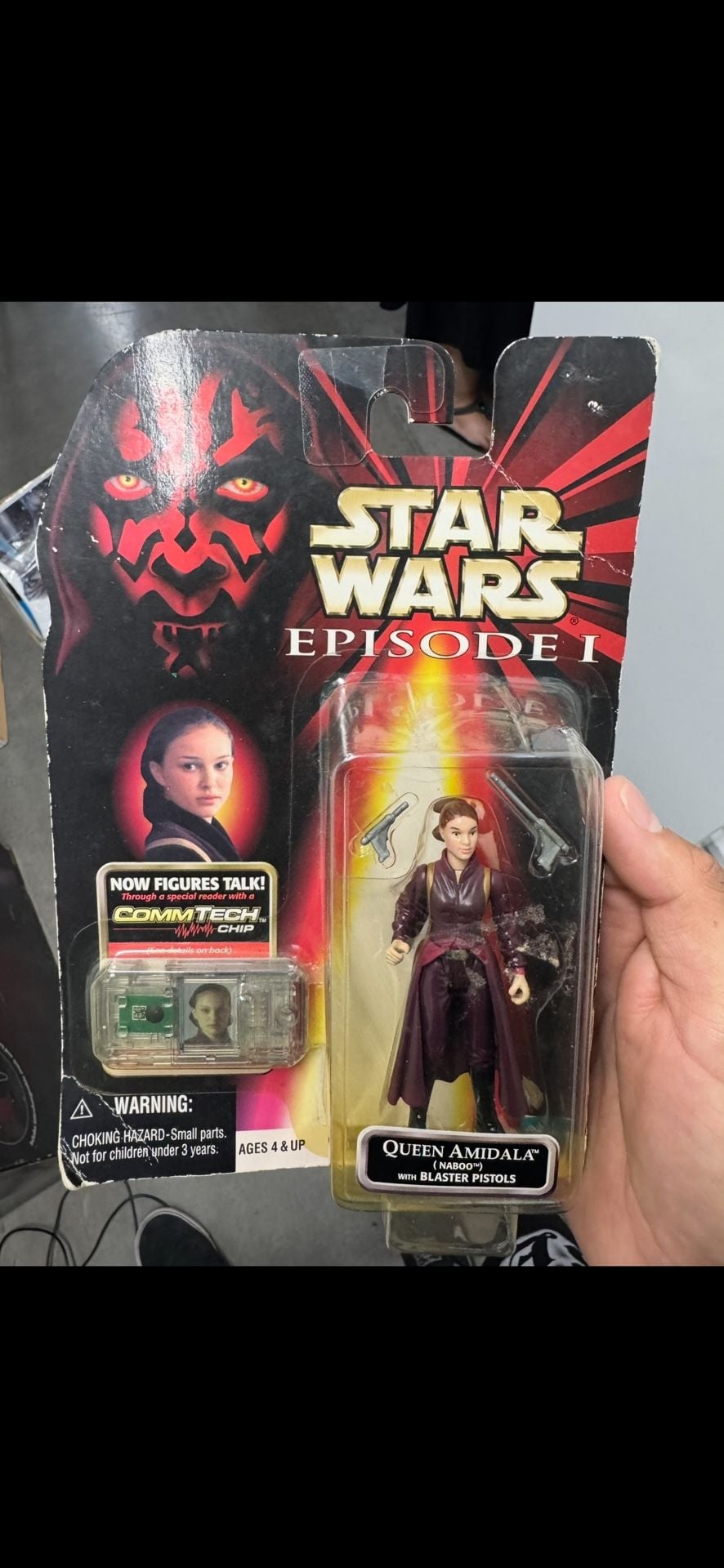 Star Wars Episode I Queen Amidala Action Figure with Blaster Pistols and 1