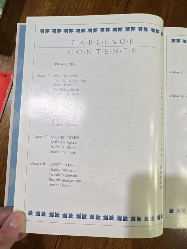 Family Circle Make It Country Hardcover Book 1989 7