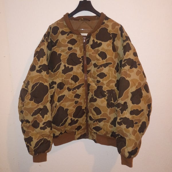 Gander Mountain Camo Hunting Jacket Size XL Brown Camouflage Puffer