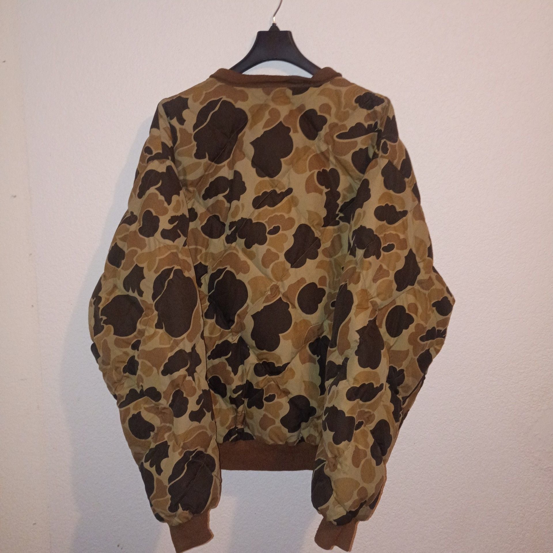 Gander Mountain Camo Hunting Jacket Size XL Brown Camouflage Puffer 4