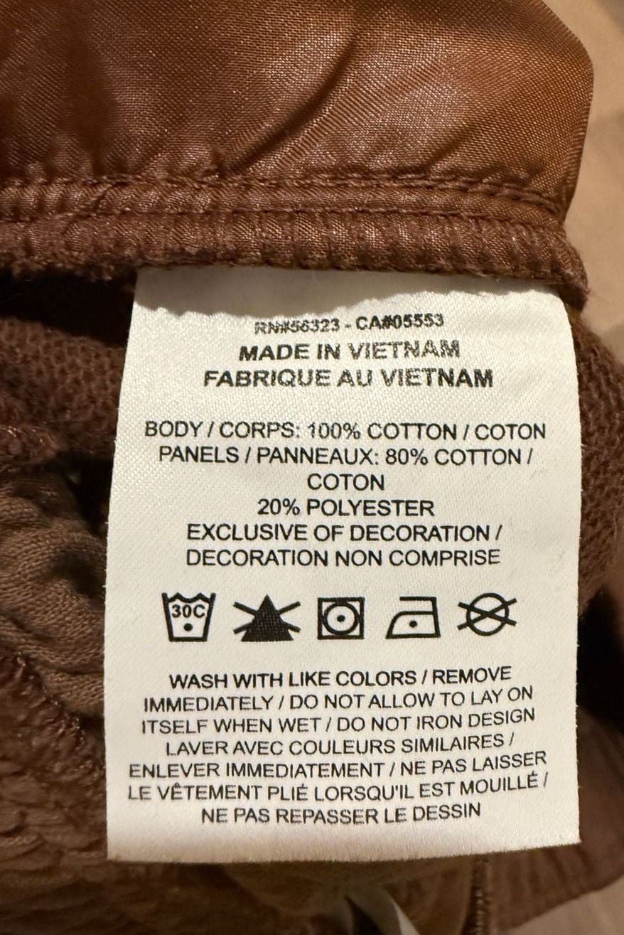 Nike Air Corduroy Sweatpants Size S Brown Joggers 7
