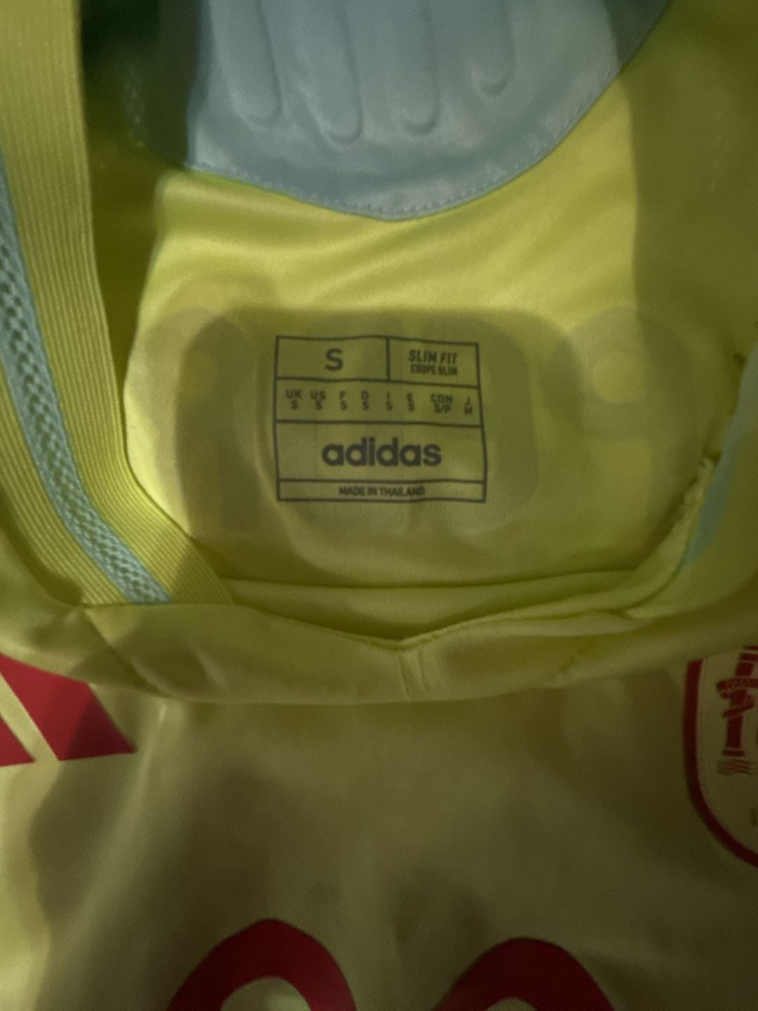 Adidas Spain 2024-25 Away Football Jersey Size S Pedri #20 4