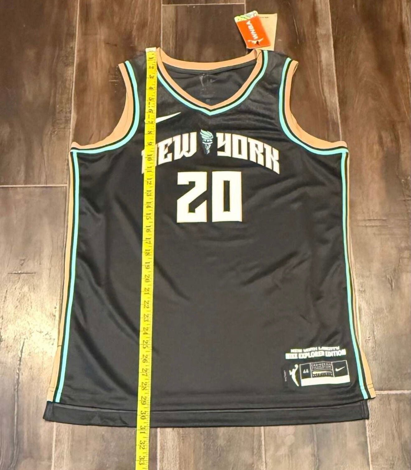 Nike New York Liberty Sabrina Ionescu Explorer Edition Jersey Size 44 Medium 7