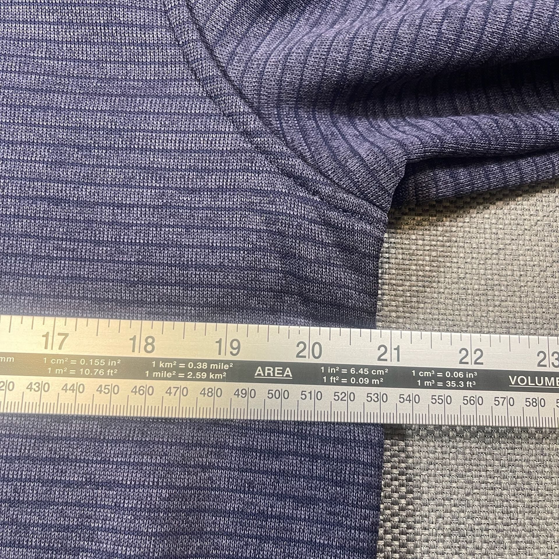Under Armour Golf Storm Quarter Zip Pullover Med Blue Textured 12