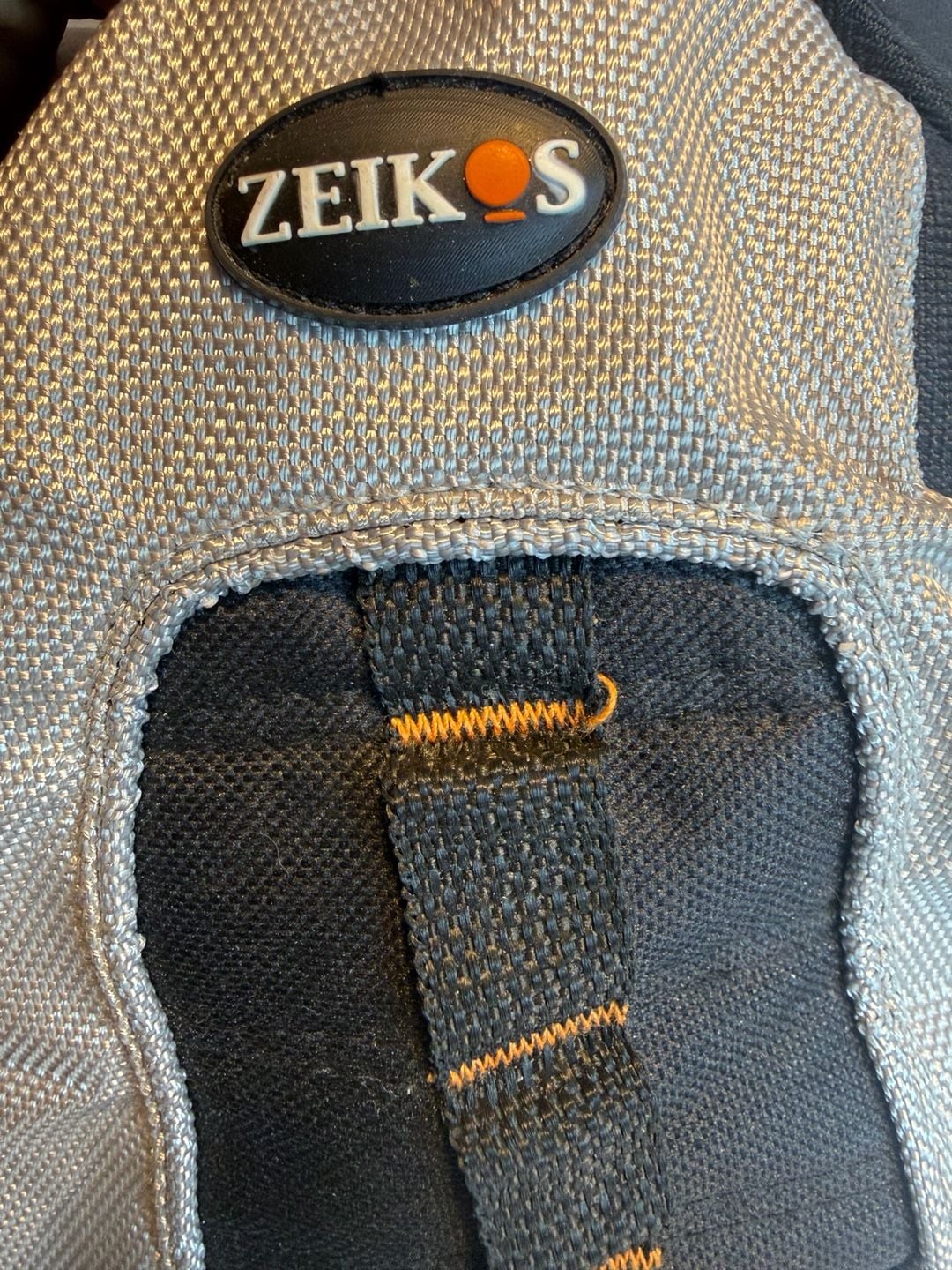 Zeikos Camera Sling Backpack Black And Silver Padded Used-Good 7