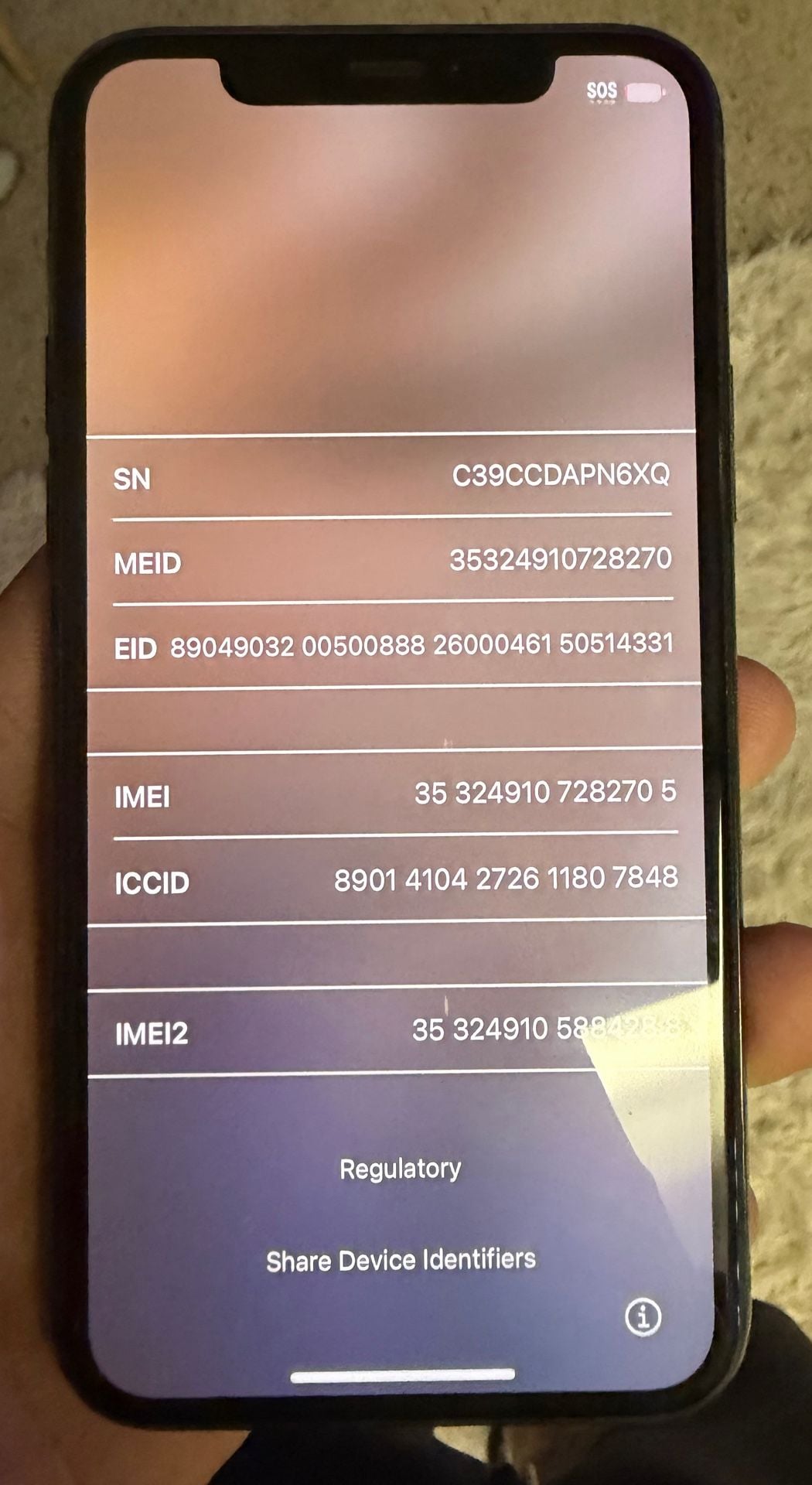 Apple iPhone 11 Pro (For Parts Only) 3