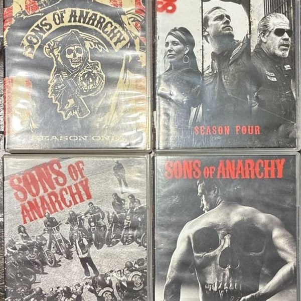 20th Century Fox Sons Of Anarchy Seasons 1, 4, 5 & The Final Season DVDs Lot