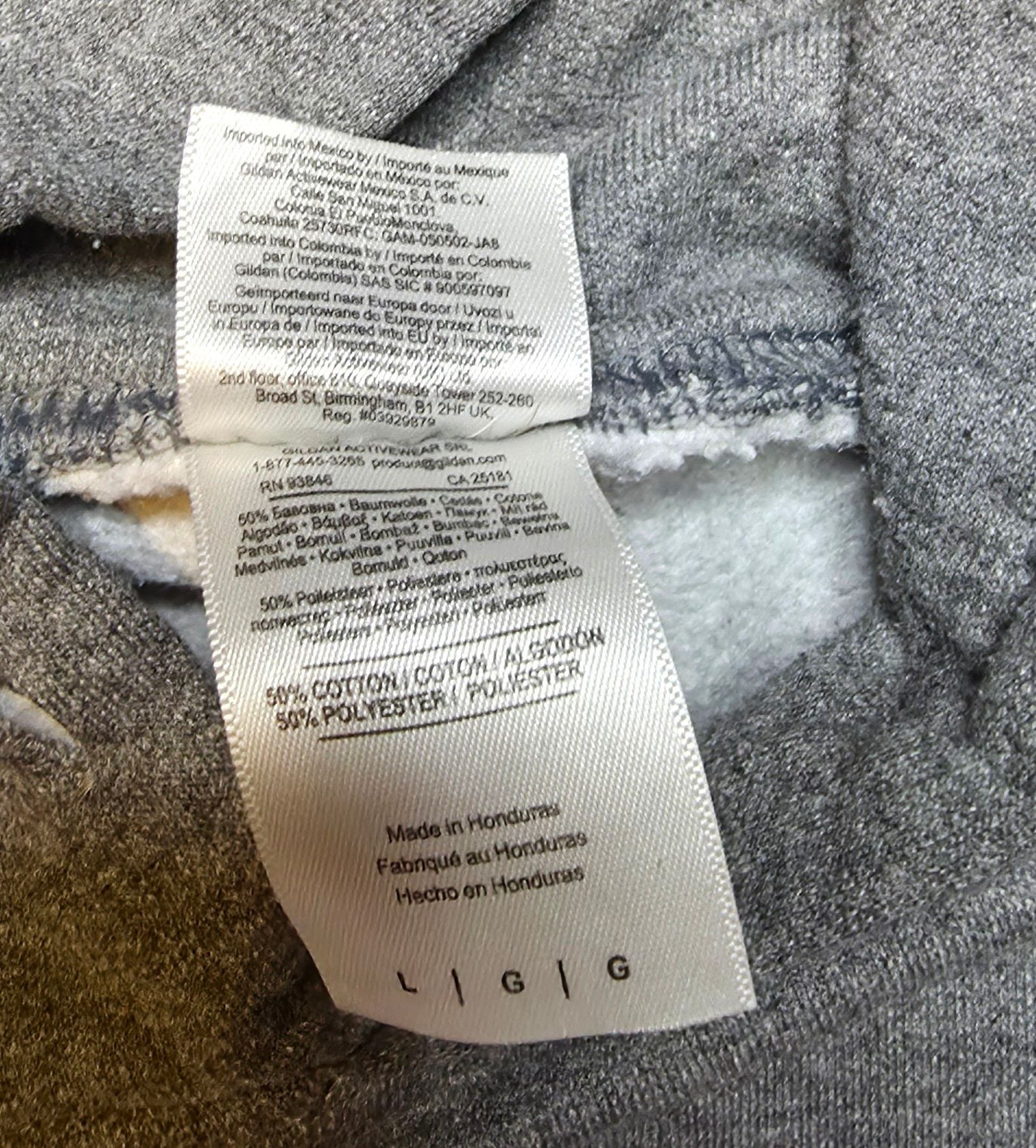 Old Chicago Gridiron Mini Tour 2017 Hoodie Gray Sweatshirt Large 7