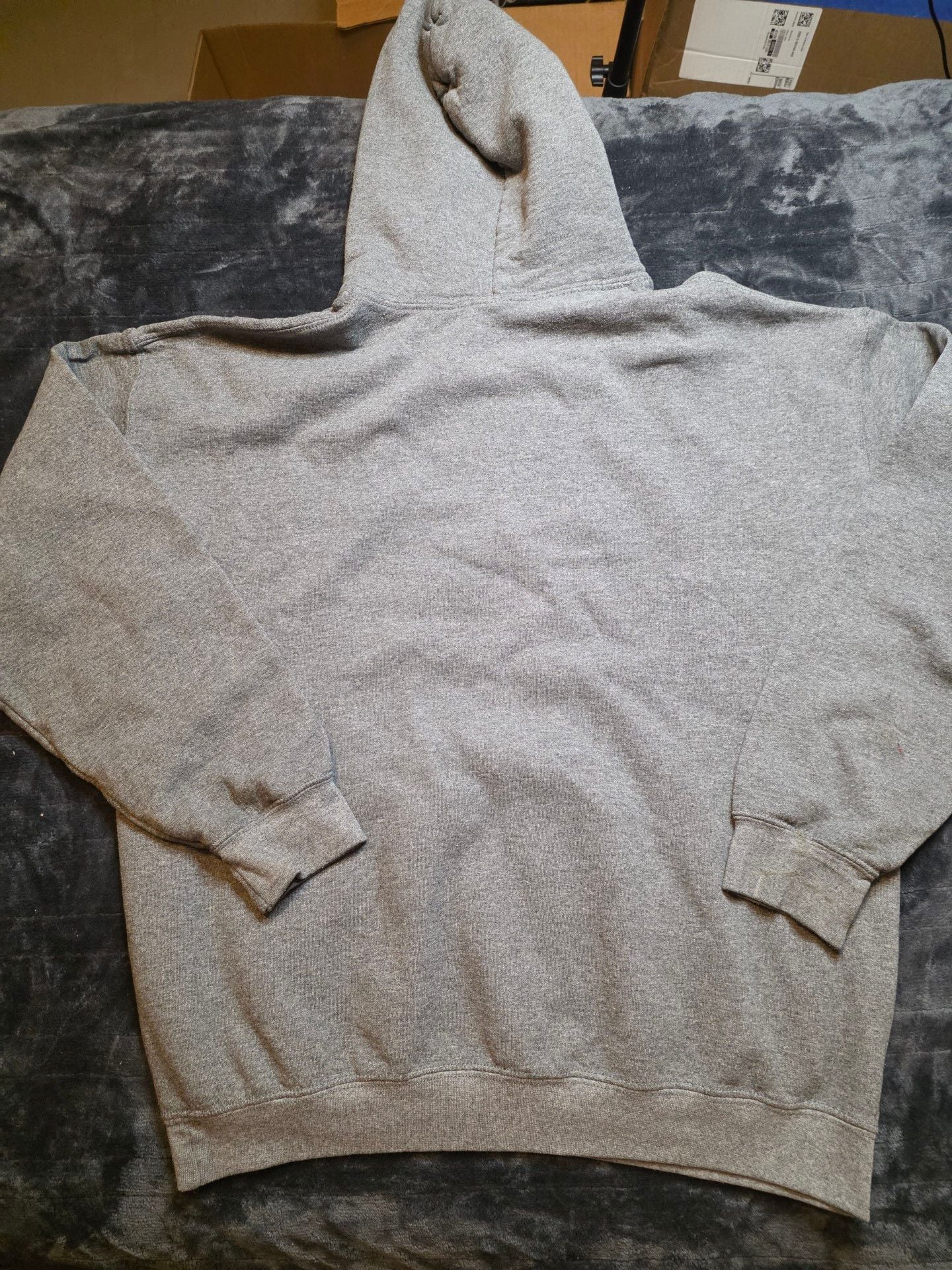Old Chicago Gridiron Mini Tour 2017 Hoodie Gray Sweatshirt Large 10