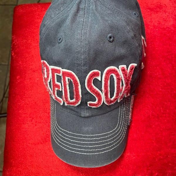 Boston Red Sox MLB Hat Distressed Grey Cap