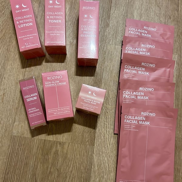 Rozino Skincare Collection Set of 8 Products