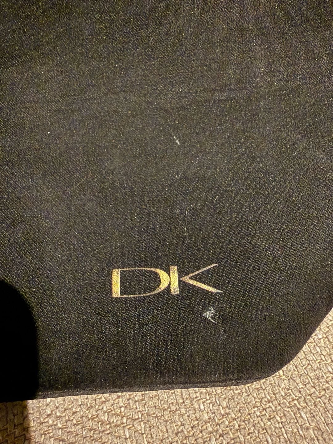 Donna Karan Black Two Tone Leather Suede Tote Bag 3