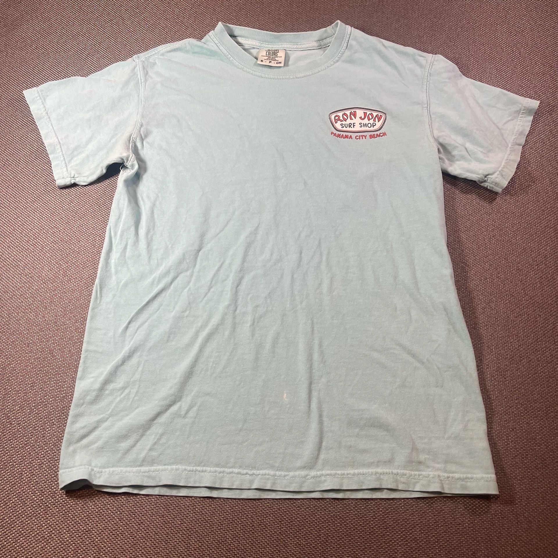 Comfort Colors Ron Jon Surf Shop Panama City Beach T-Shirt Size S 3