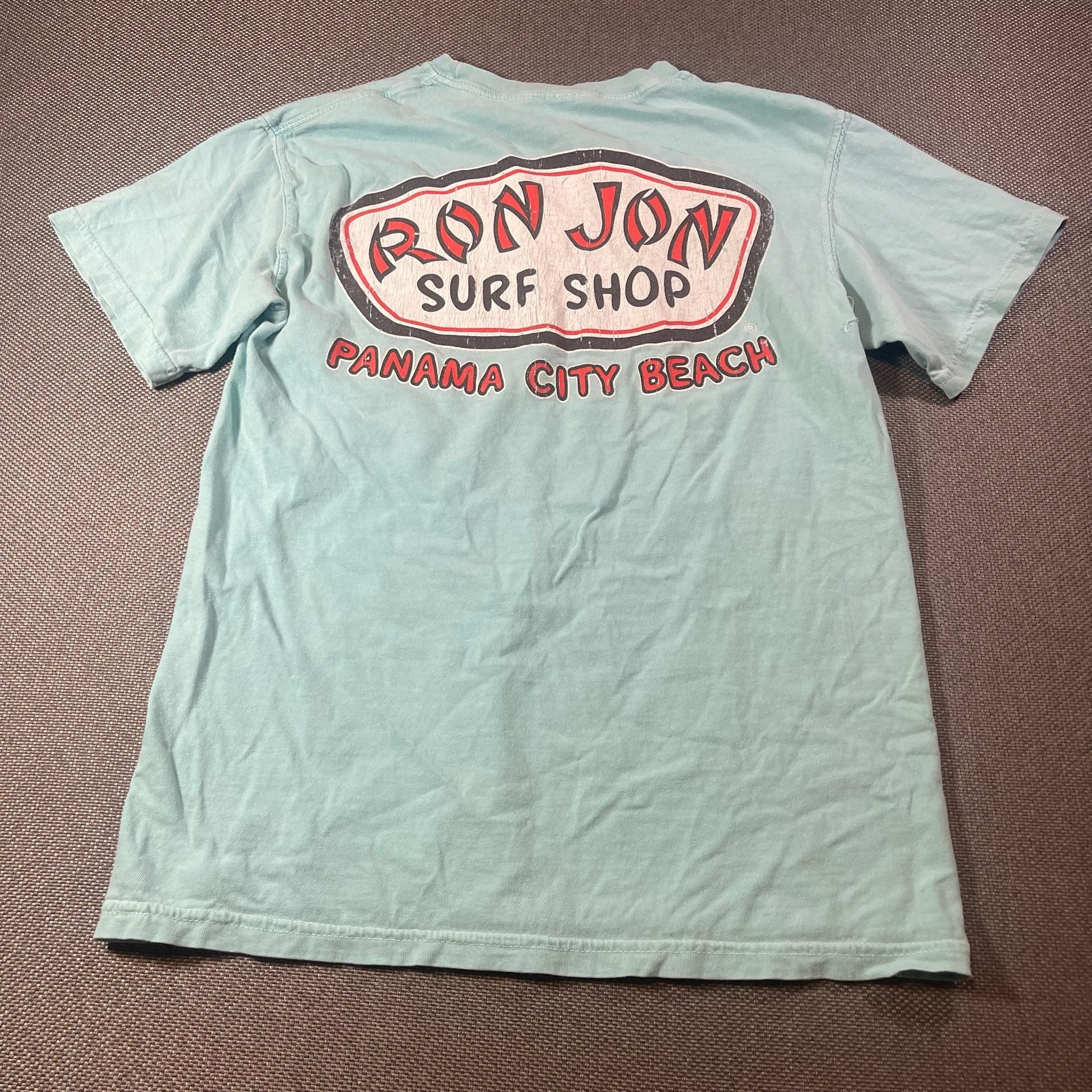 Comfort Colors Ron Jon Surf Shop Panama City Beach T-Shirt Size S 5