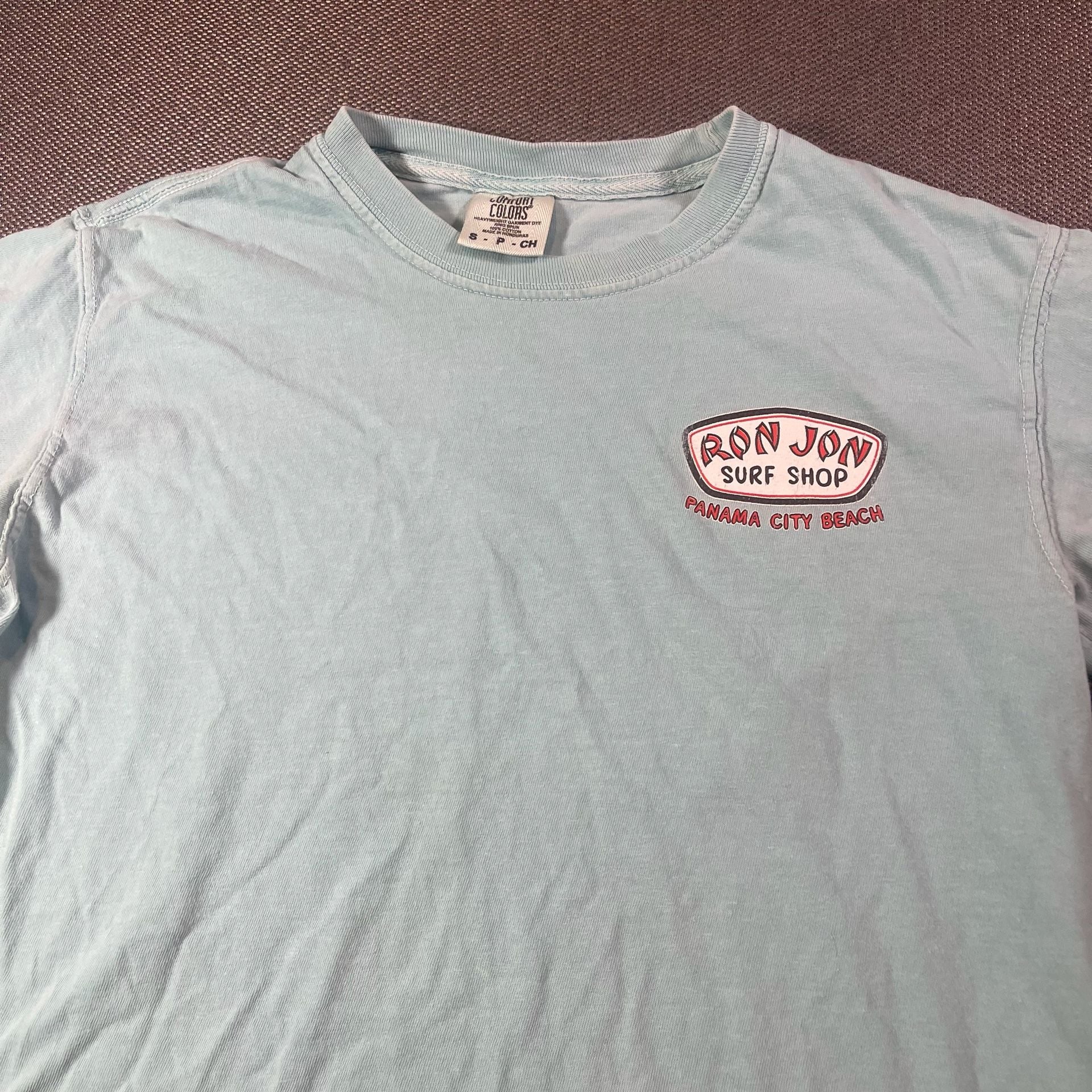 Comfort Colors Ron Jon Surf Shop Panama City Beach T-Shirt Size S 12