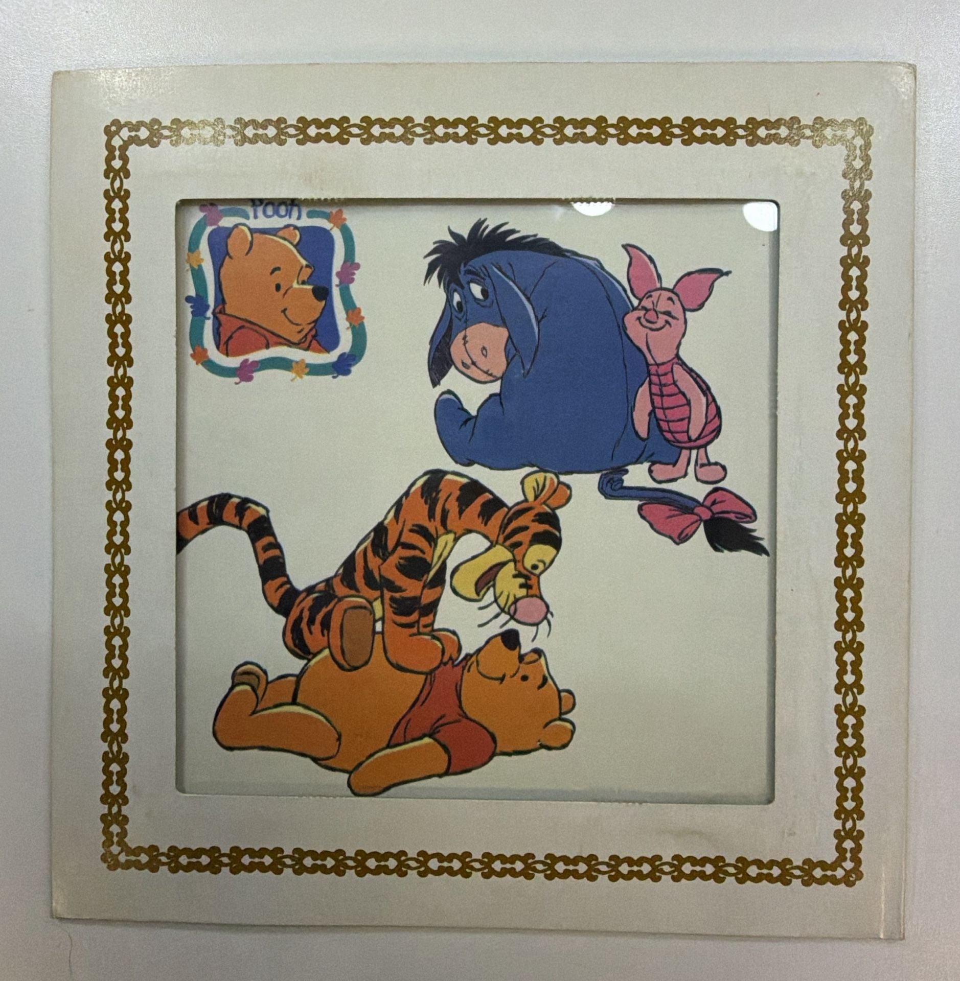 Vintage Cartoon Framed Art Set 4