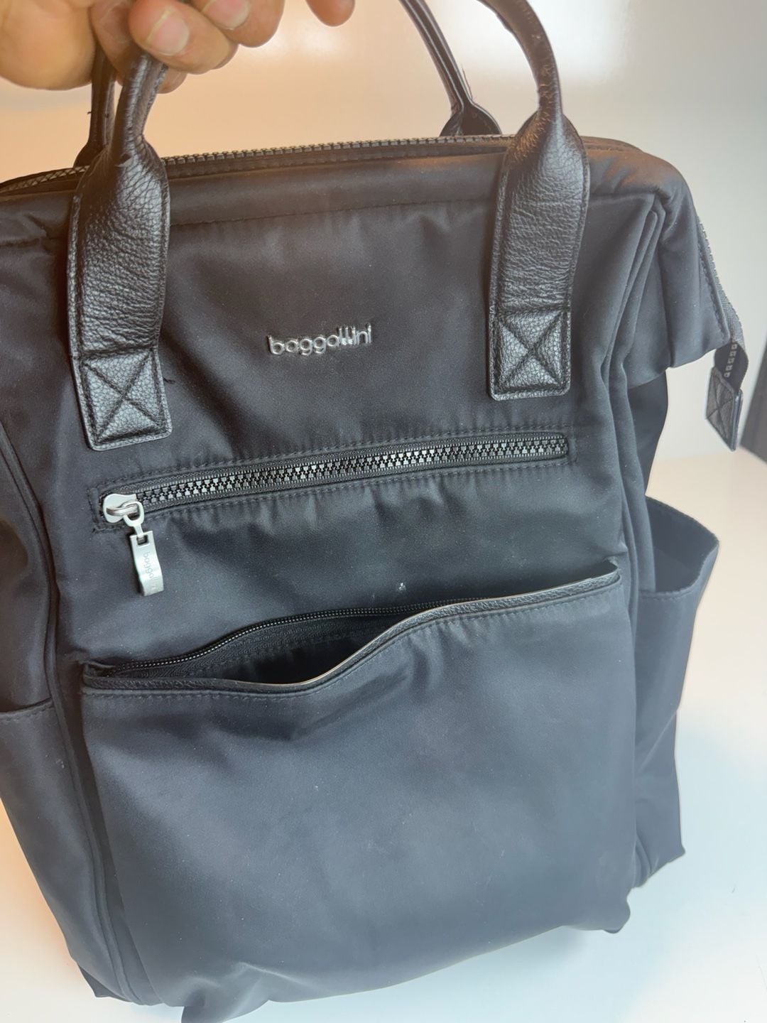 Baggallini Soho Backpack Black Nylon 7