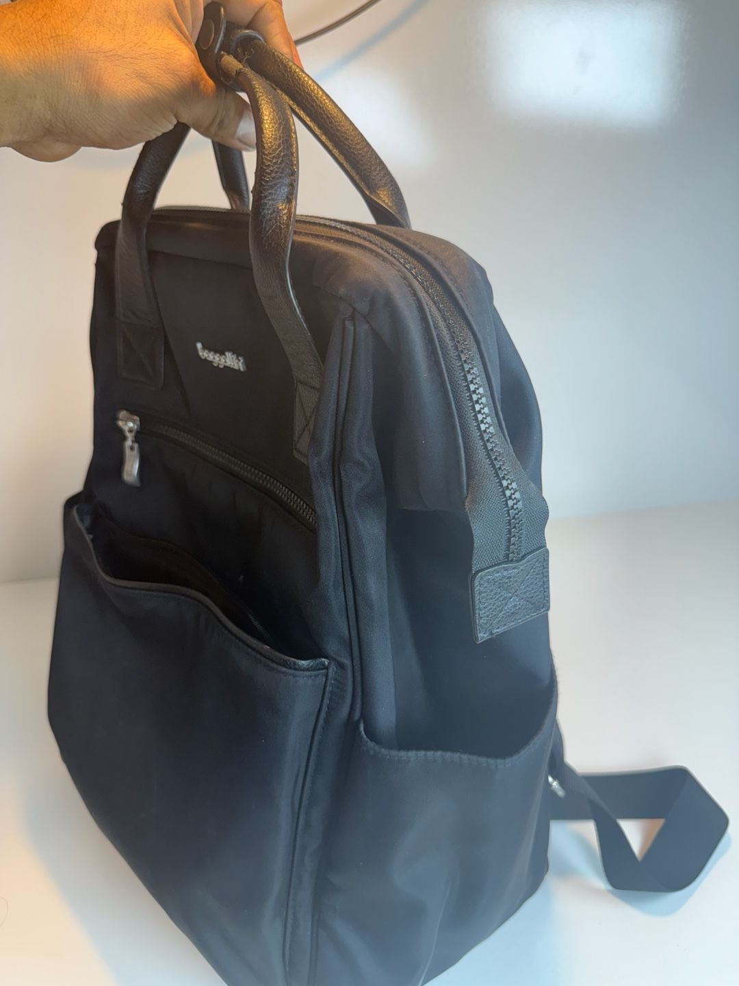 Baggallini Soho Backpack Black Nylon 10