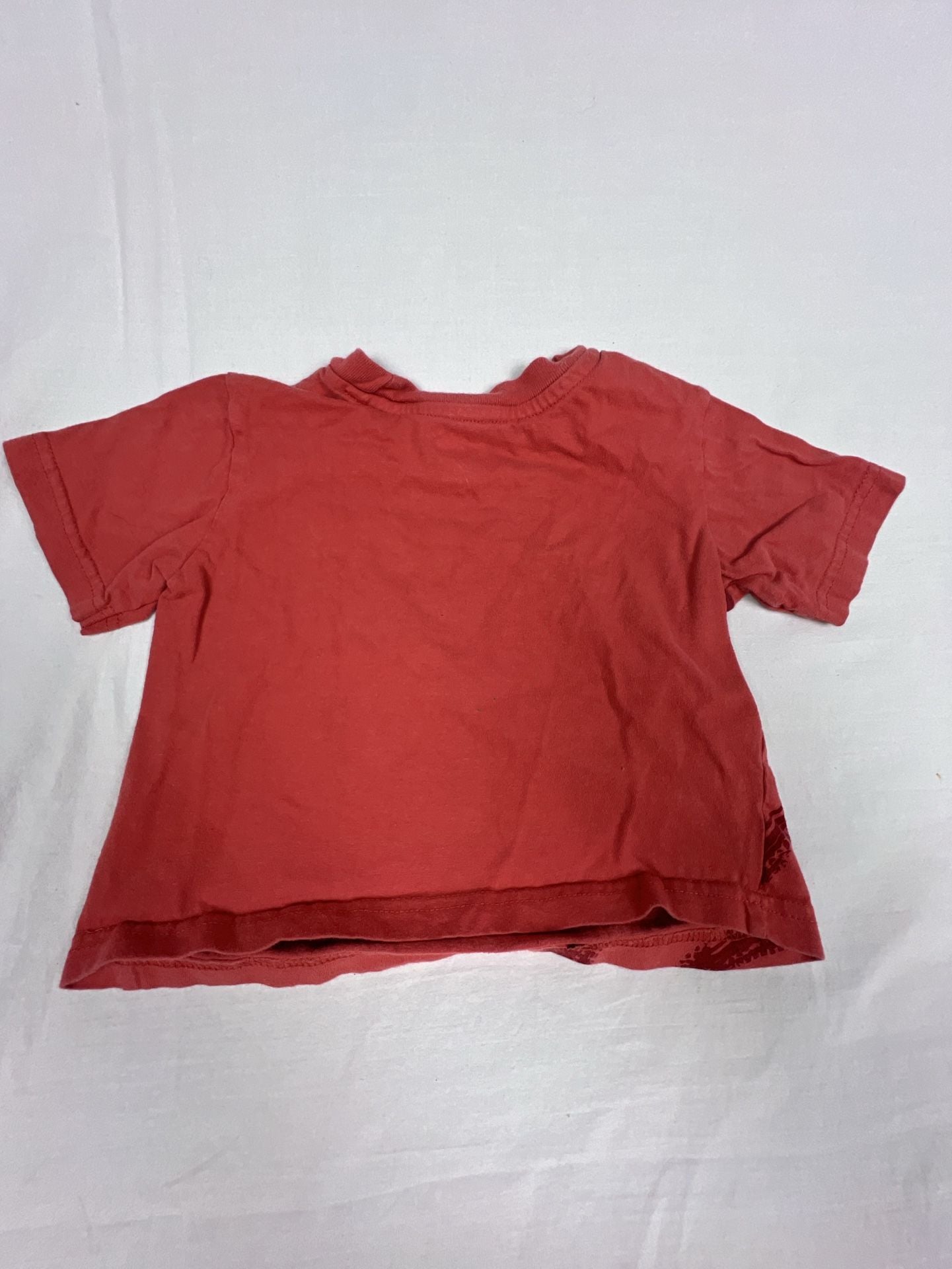 Disney Pixar Cars Lightning McQueen Size 18M Red Tee 2