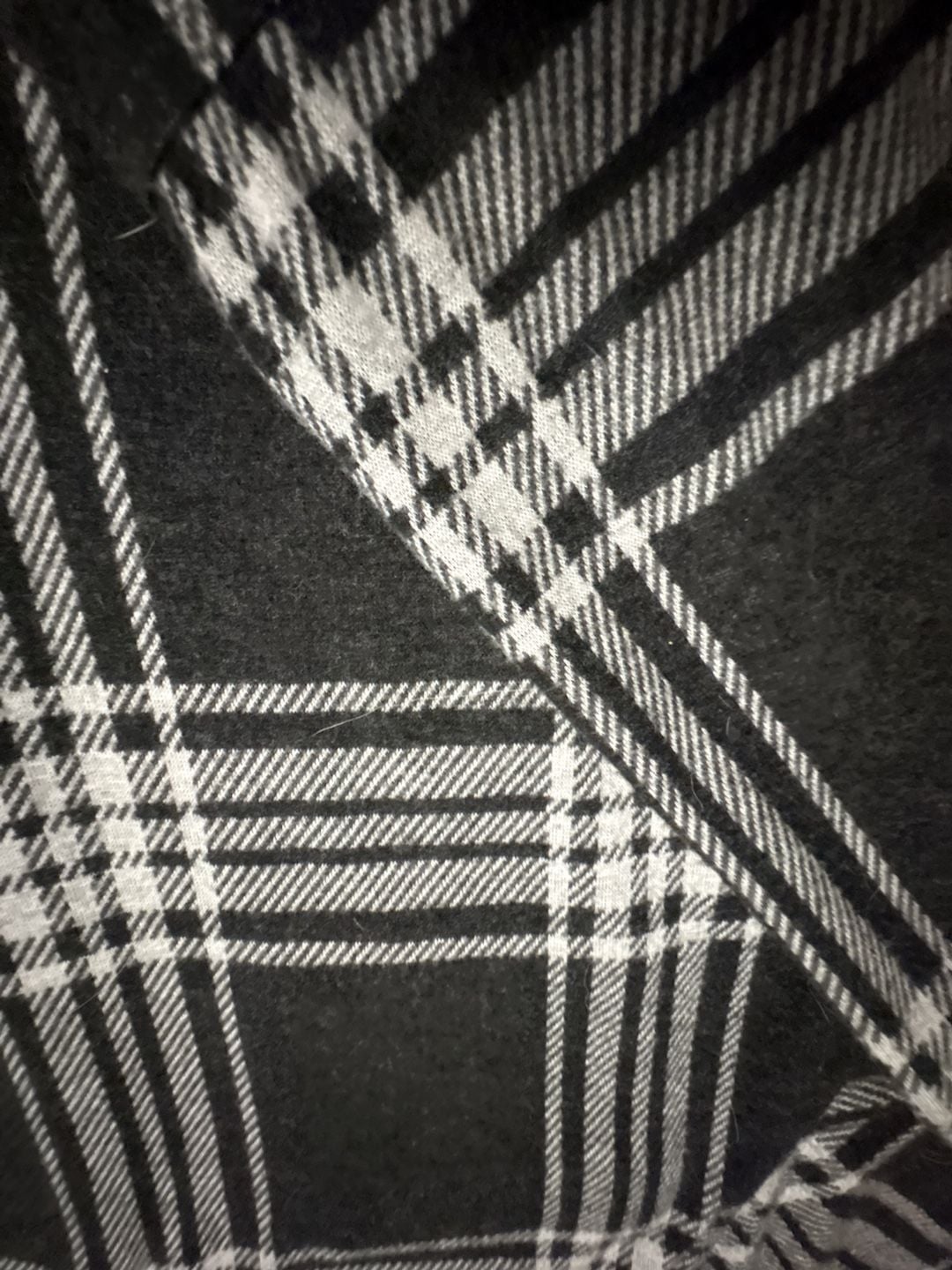 Faherty Men’s Legend Sweater Shirt Size L Charcoal Bone Plaid Flannel 6
