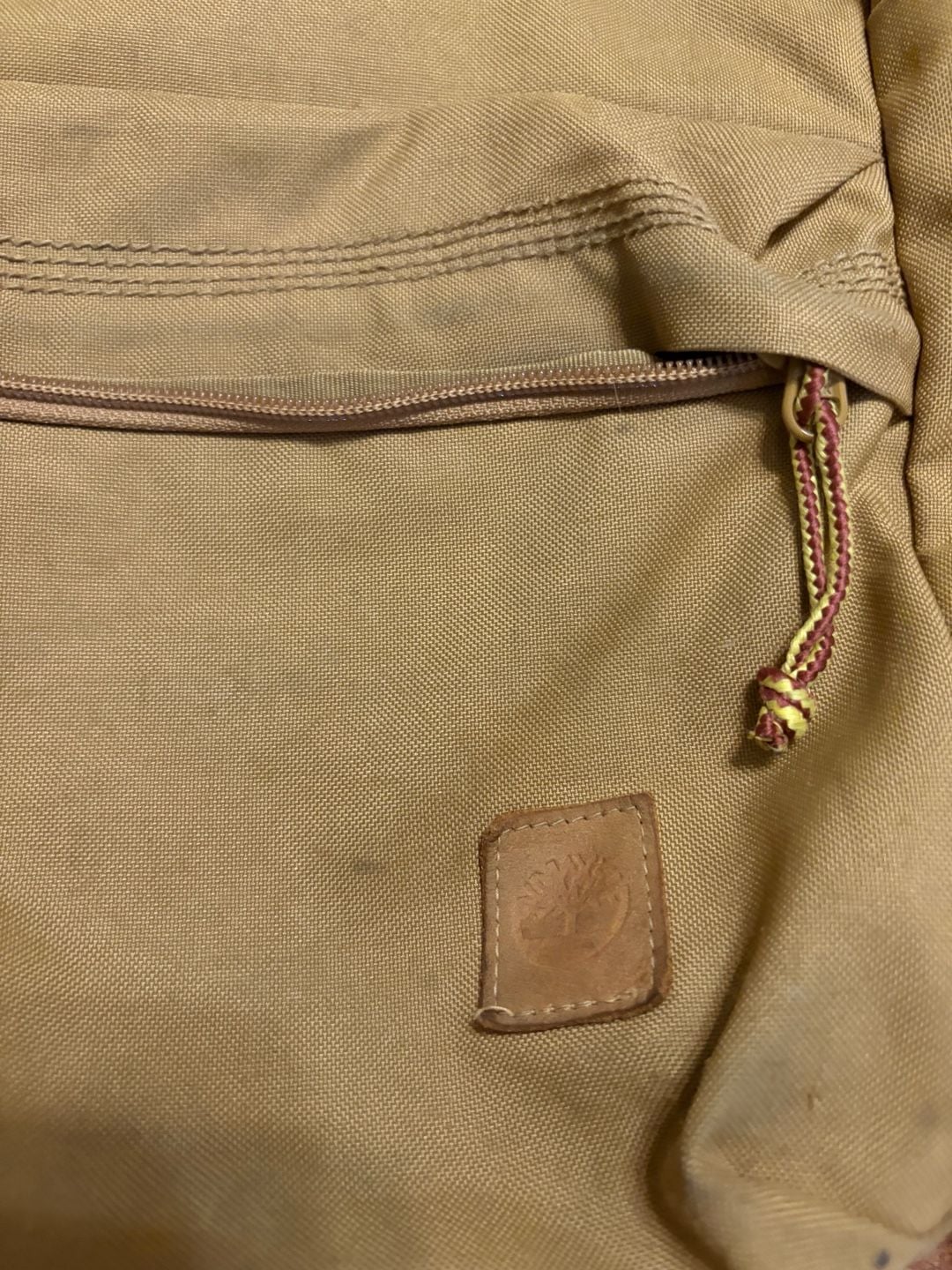 Timberland Thayer Backpack Wheat Brown Logo 3
