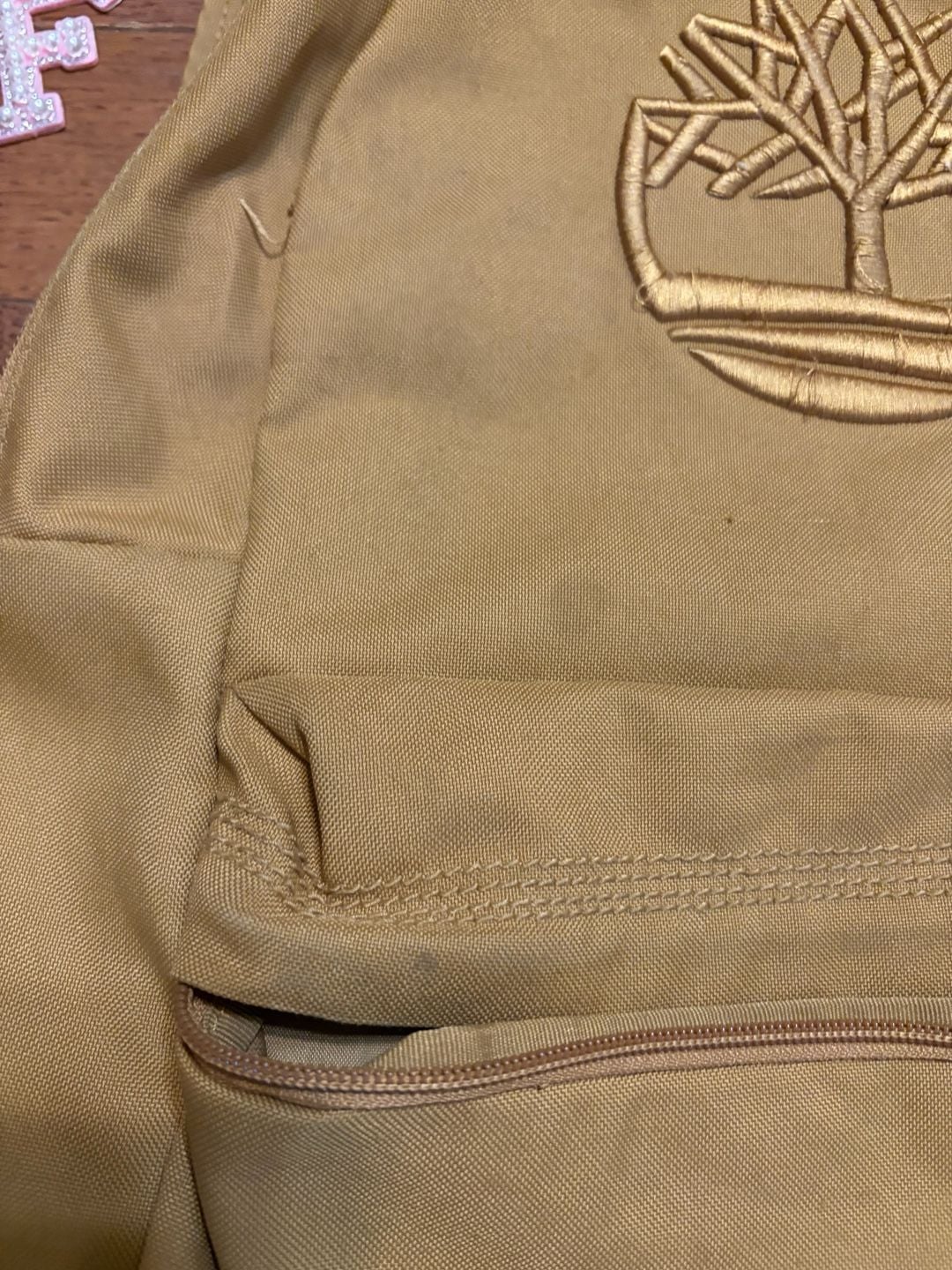 Timberland Thayer Backpack Wheat Brown Logo 4