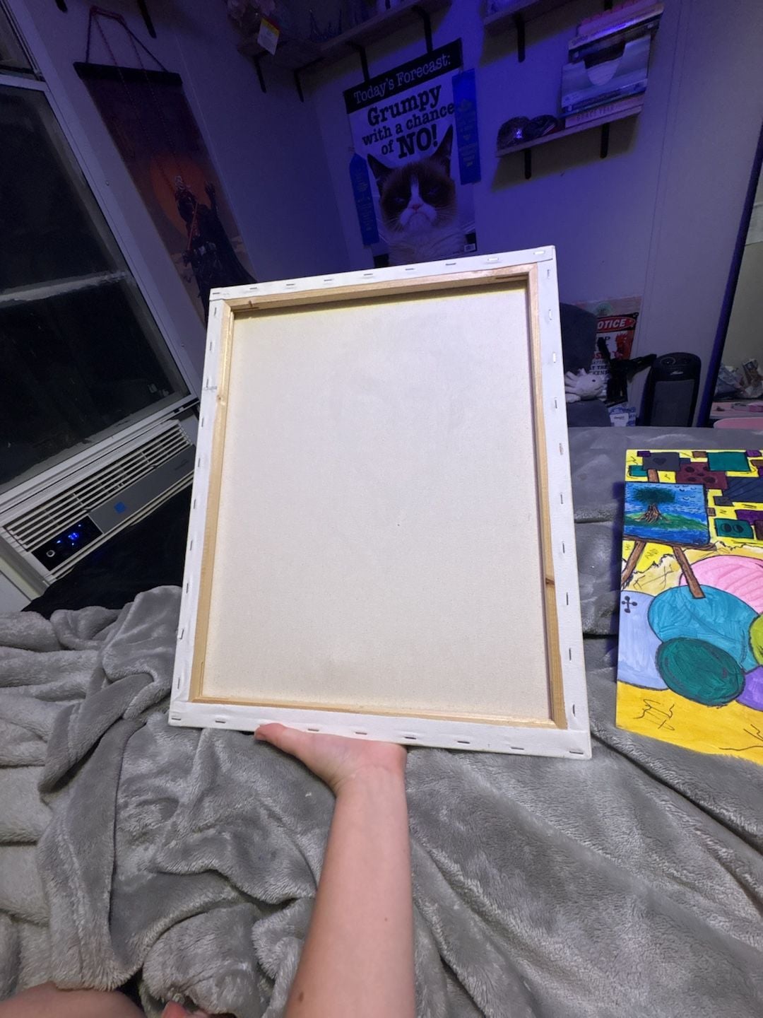 Handmade Zoro Acrylic Painting One Piece Fan Art 3
