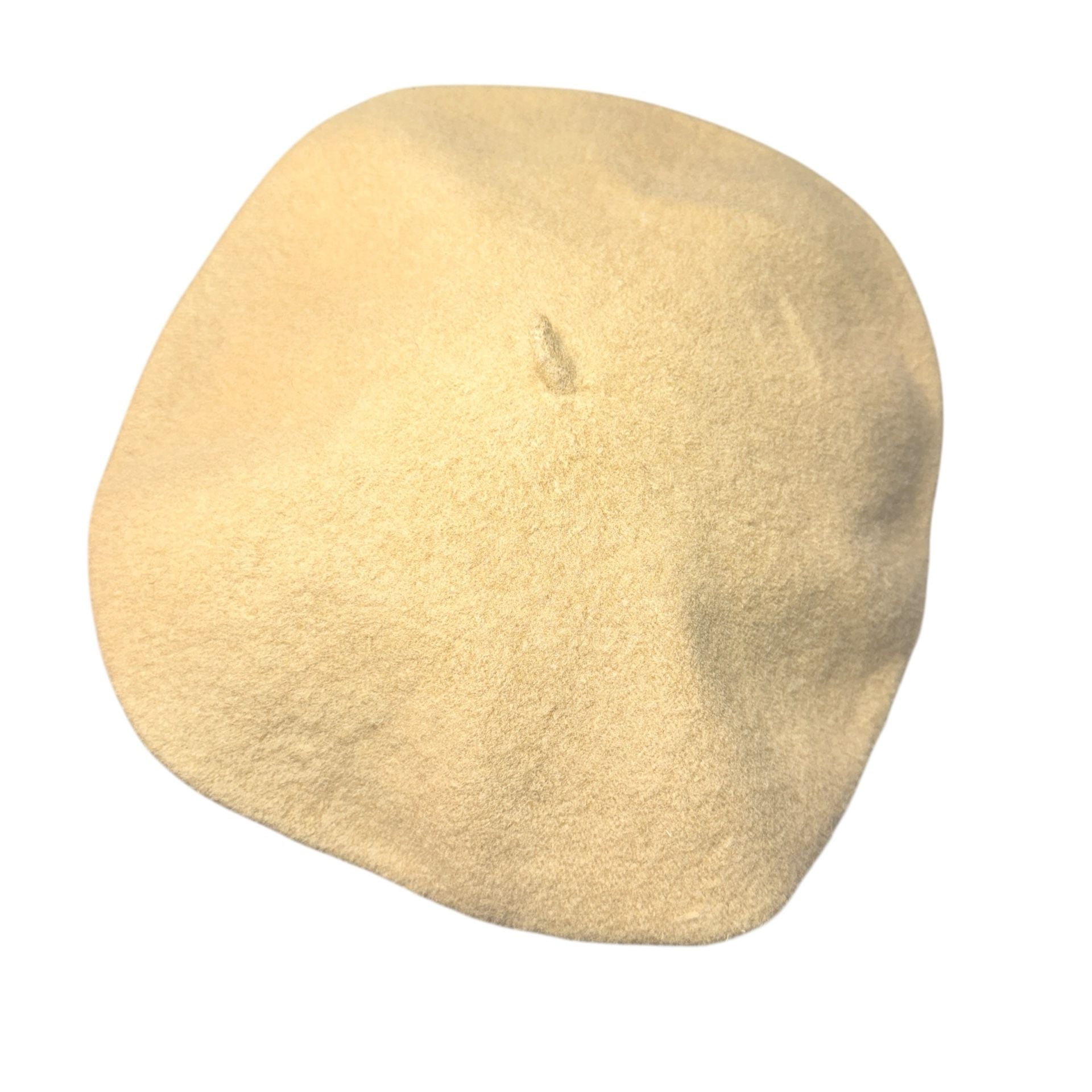Dorfman Pacific Co. Beret Hat Ivory Wool One Size 9