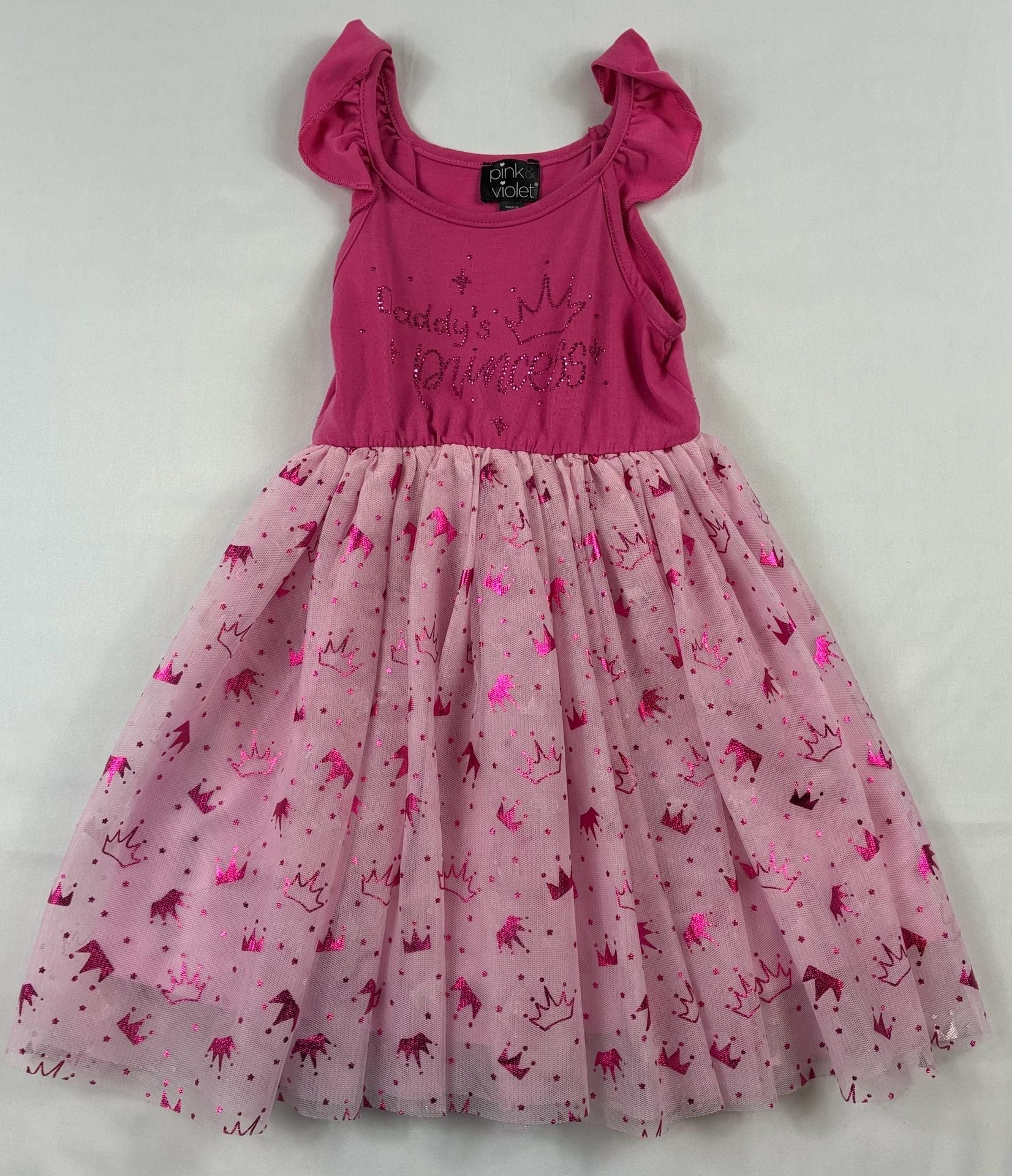 Pink & Violet Tutu Dress Pink 1
