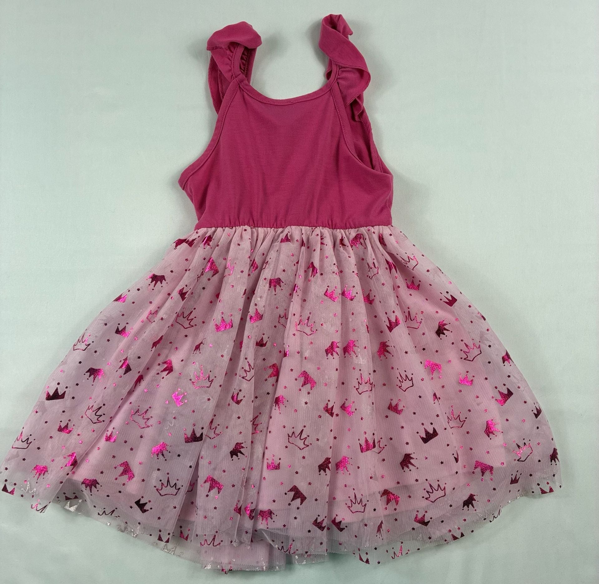Pink & Violet Tutu Dress Pink 4