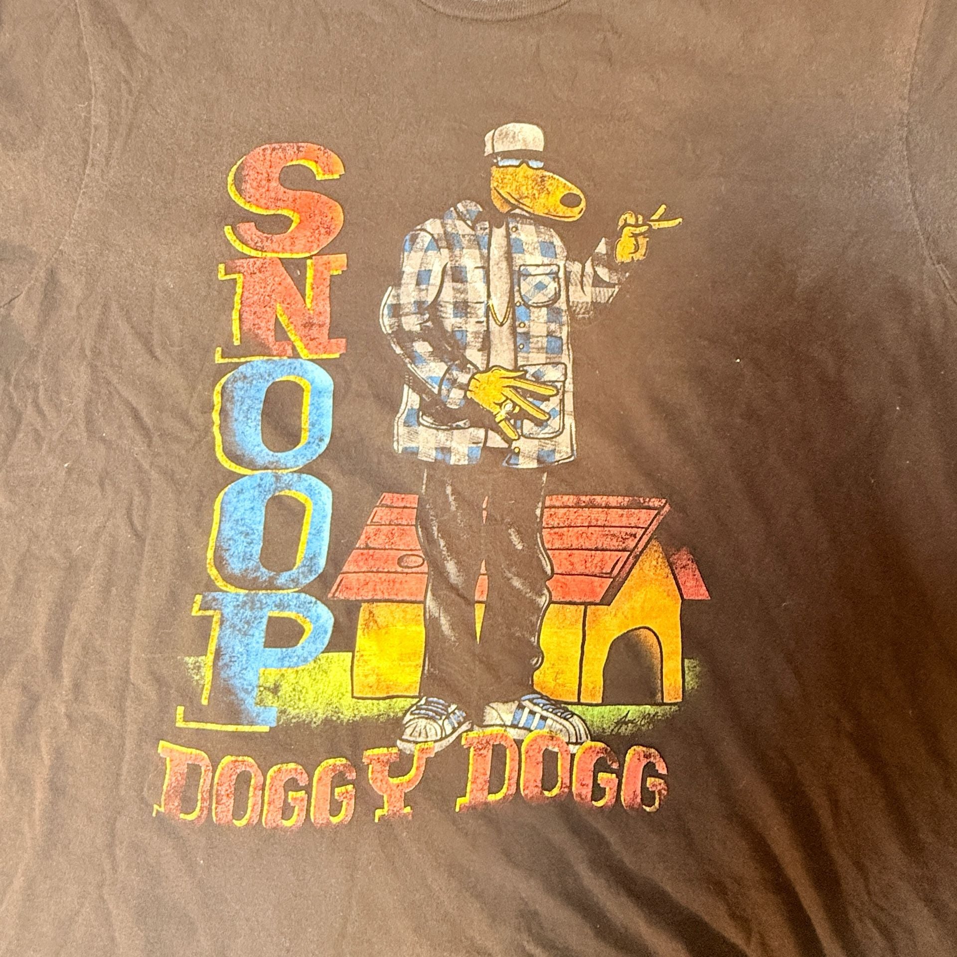 Joe Cool Snoop Doggy Dogg Size L T-Shirt Graphic Tee 6