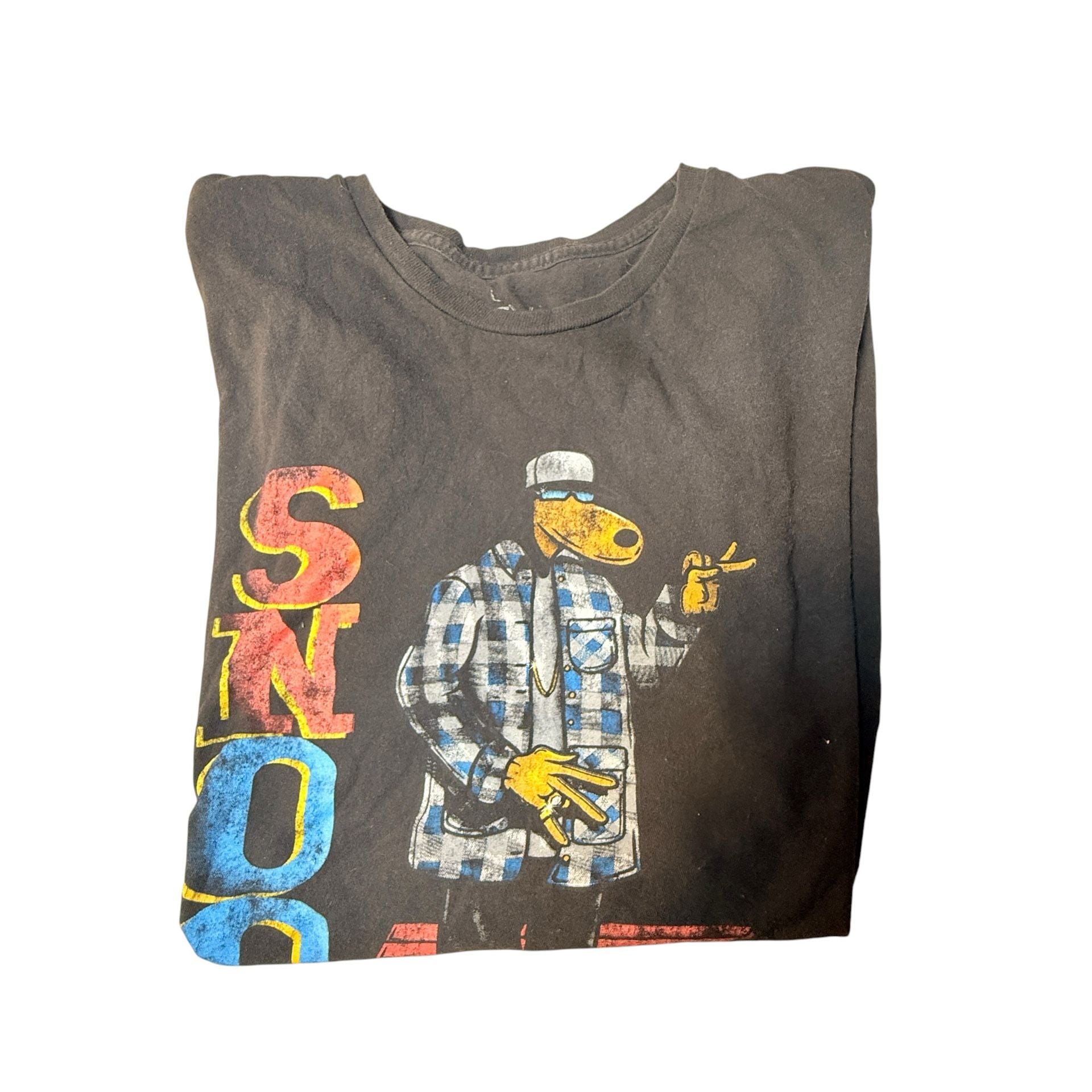Joe Cool Snoop Doggy Dogg Size L T-Shirt Graphic Tee 7