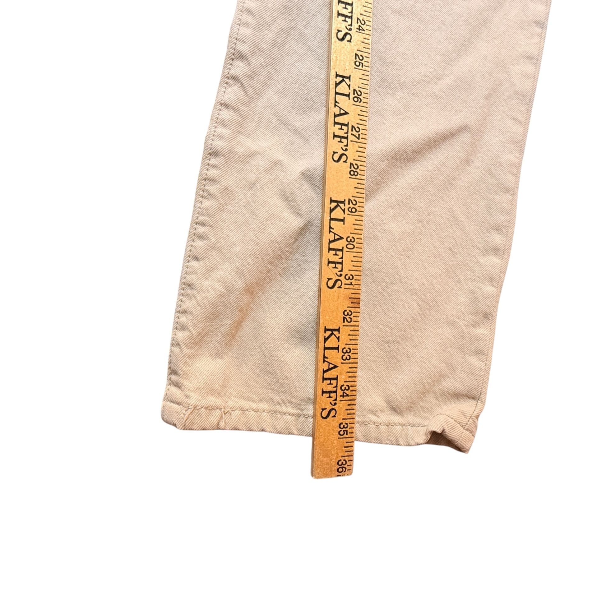 Levi's 501 Original Fit Khaki Tan Pants Size W36 L34 8