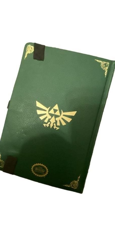 The Legend Of Zelda Green Medallion A5 Notebook Nintendo 7