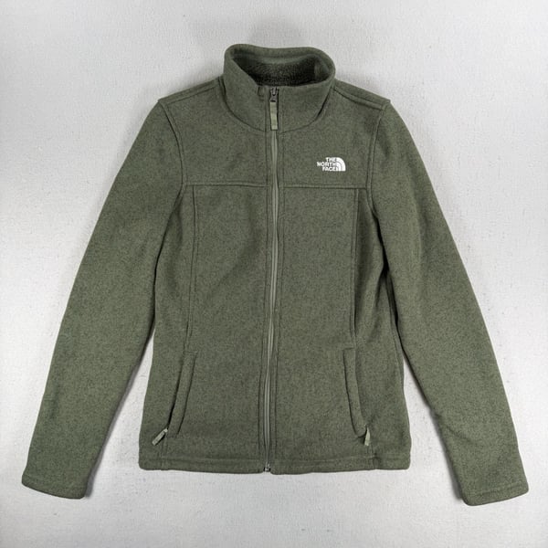 The North Face Dark Grey Heather Jacket Women's XS Full Zipper