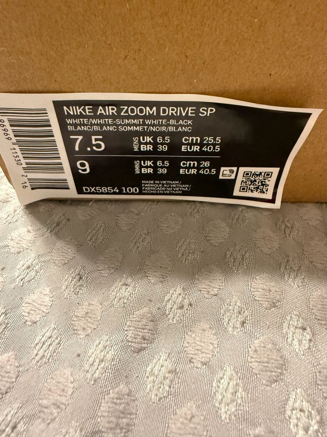NOCTA x Nike Air Zoom Drive Summit White 8